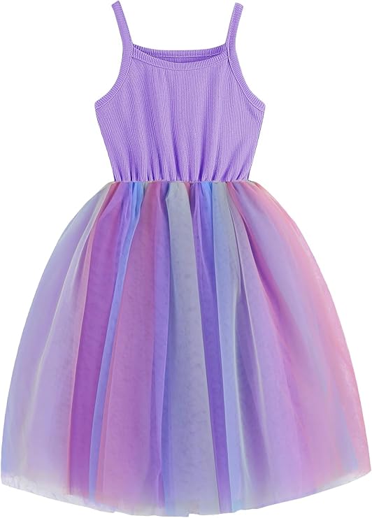 Baby Girls Tutu Dress Long Sleeve Toddler Sleeveless Dresses Infant Tulle Sundress