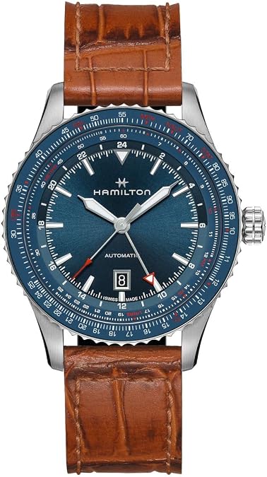Hamilton Khaki Aviation Automatic Men's Watch, 42mm Stainless Steel Case