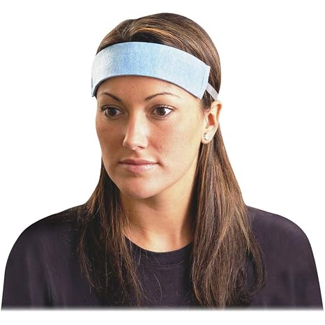 OccuNomix Blue Polyester Sweatband, Universal (SB100)