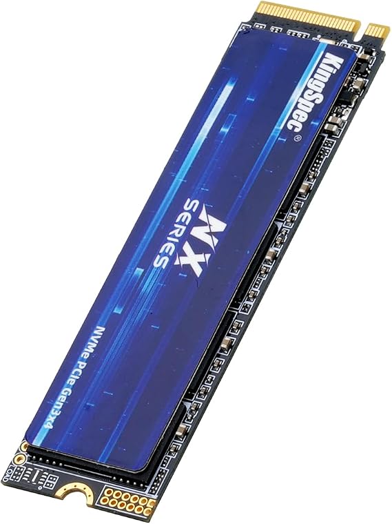KingSpec NX Series 512GB Gen3x4 NVMe M.2 SSD, Up to 3500MB/s, 3D NAND Flash M2 2280 Internal Solid State Drive, for Desktop and Laptop