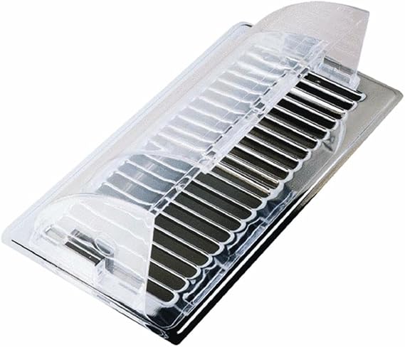 Deflect-O Silver Plastic Air Deflector