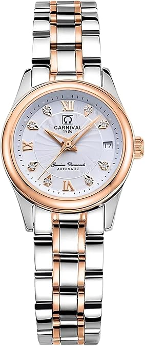 Gosasa Luxury Women's Automatic Watch Automatic Self Wind Dress Watch
