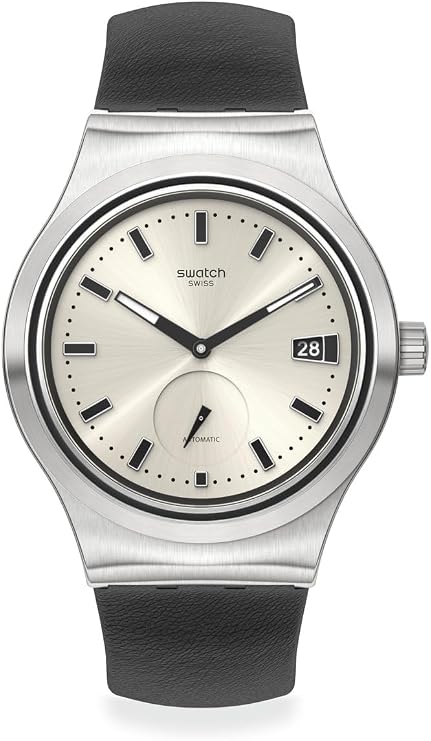 Swatch UNAVOIDABLE Unisex Watch (Model: SY23S408), black