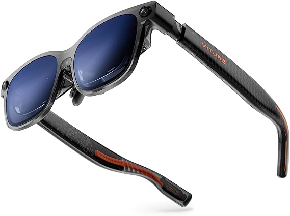 VITURE Luma Ultra AR Glasses, 152'', Full 6Dof Support, AR Hand Gestures, 52 FOV, 1500 Nits,XR Glasses for iPhone 17/16/15, Android, Mac, PC, Switch&Switch 2, World's 1st Real-time 2D to 3D