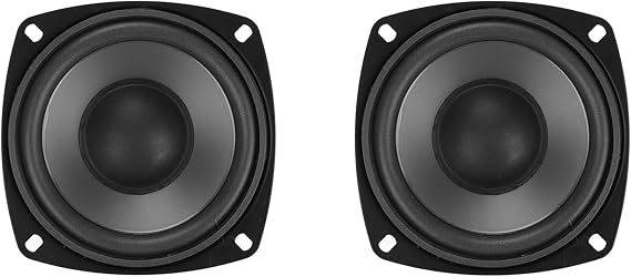 Car Speakers 2 Pcs 400W Car Audio Loudspeakers 4 in, External Magnetic Type Coaxial Car Loudspeakers for Car Truck, Auto Audio Music Stereo Hifi Speakers Car Music Stereo Speaker