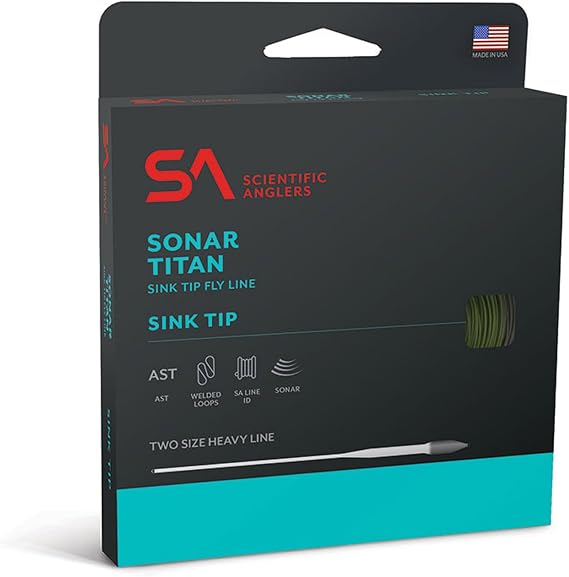 Scientific Anglers Sonar Titan Sink Tip Fly Line, WF8F/I