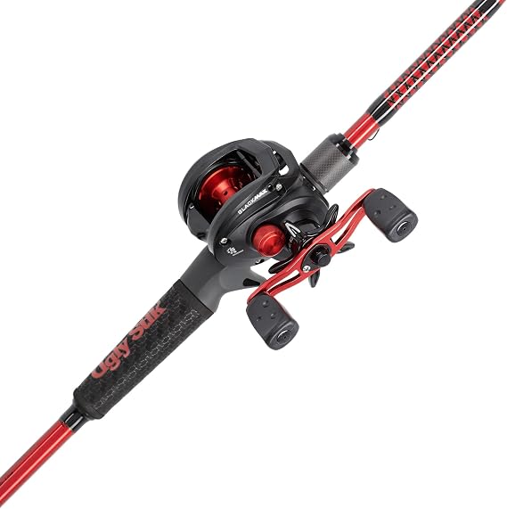 Ugly Stik Carbon Low Profile Baitcast Reel and Fishing Rod Combo