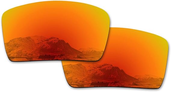 Mirror Polarized Replacement Lenses for Oakley Eyepatch 2 OO9136 Sunglasses - Rich Options