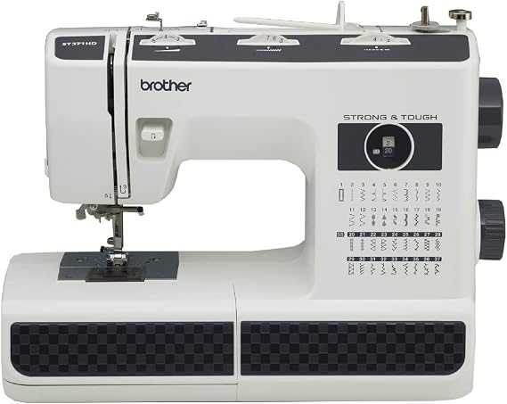 Brother Sewing Machine ST371HD, 37 Built-in Stitches, 6 Included Feet