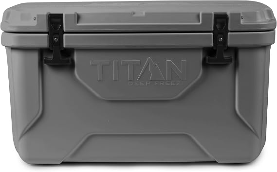 Titan Hard Ice Chest Cooler Roto Cooler with Microban Protection and Deep Freeze Insulation