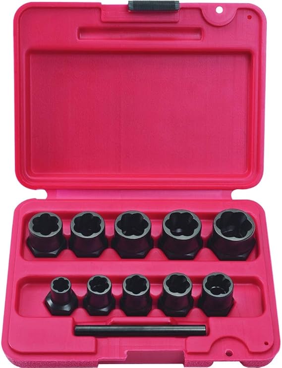 Stanley Proto J69X00 Bolt Extractor Socket, Set, 10PC