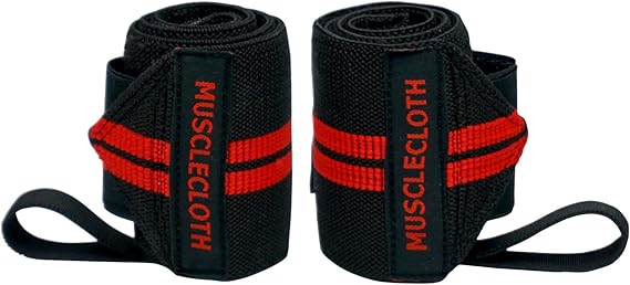 MuscleCloth Pro Wrist Wraps 2'li Paket Renkli