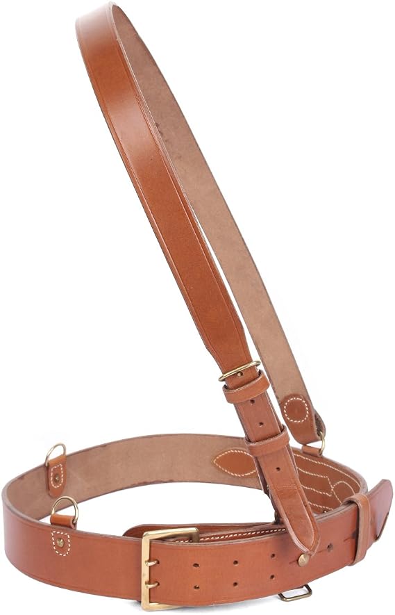 Epic Militaria Replica WW2 British Sam Browne Leather Belt