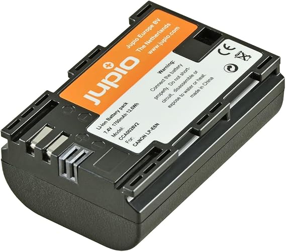 Jupio Digital Camera Replacement Battery for Canon LP-E6n | NB-E6n, Grey CCA0028