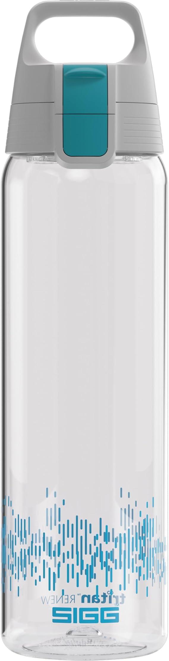 SIGG Total Clear ONE MyPlanet Trinkflasche, BPA-freie und auslaufsichere Trinkflasche, bruchfeste Sport Trinkflasche aus Tritan mit Fruchtfilter