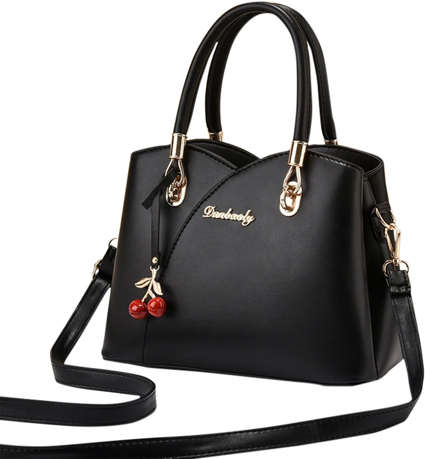 Handbags for Womens Top Handle Crossbody Shoulder Purse Satchel PU Leather Bags Roomy Fashion Tote Bag