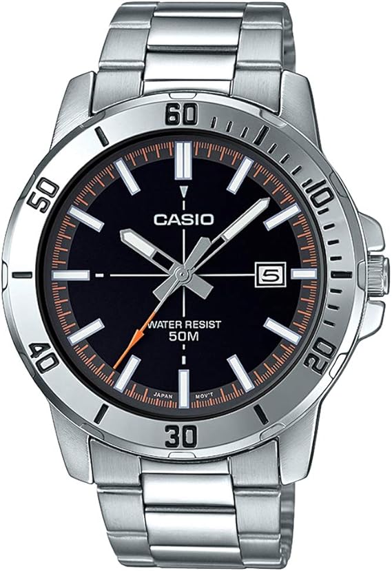 Casio MTP-VD01D-1E2VUDF Standart Erkek Kol Saati, Gri, Standart