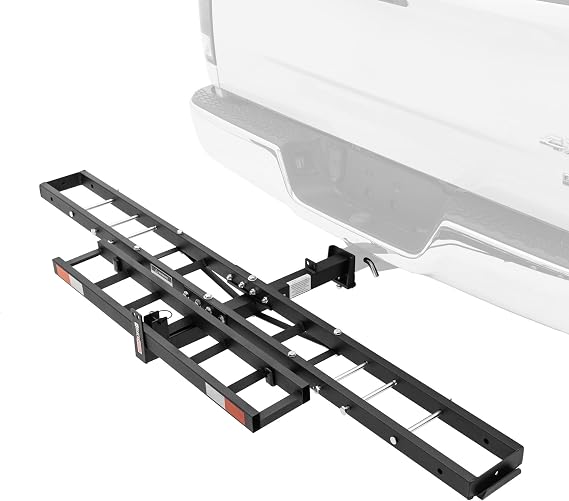 Black Widow Steel Dirt Bike eBike Fat Tire Carrier, Loading Ramp, 300 lb