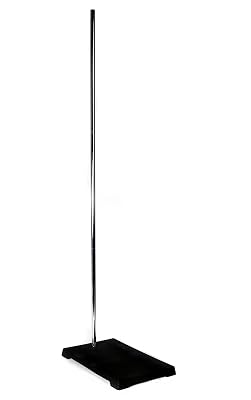 American Educational 7-G17 Cast Iron Support Ring Stand with Acid Resistant Finish, 11 Length x 6 Width Base Size