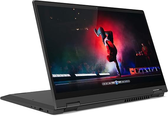 Lenovo IdeaPad Flex 5 14" Convertible Laptop FHD 1920 x 1080 Touch Display Intel Core i5-1035G1 Processor 8GB DDR4 Onboard RAM 128GB SSD Intel UHD Graphics Win 10 81X1004RUS Graphite Grey