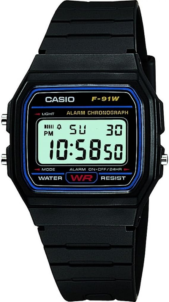 Casio Collection Unisex Digital Watch F-91W