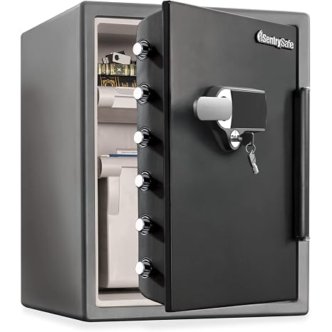 SENSFW205UPC - Fire-Safe Digital Alarm Water/Fire-resistant Safe