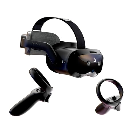 HTC Vive Focus Vision Mixed Reality and PC VR Headset + Controllers Consumer Edition