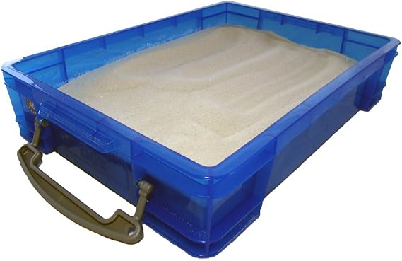 Small Portable Sand Tray with Lid