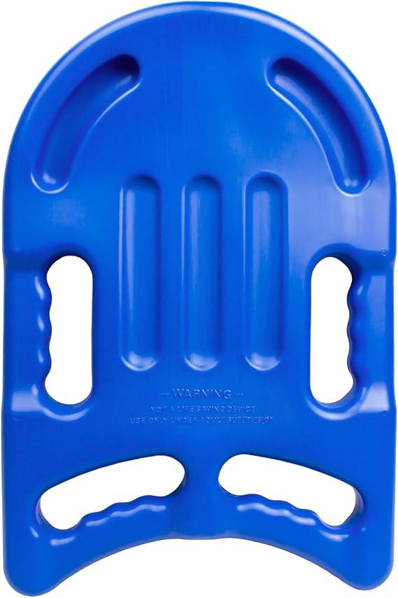 Poolmaster 50509 Advanced Kickboard Swim Trainer & SwimAid Small, Blue