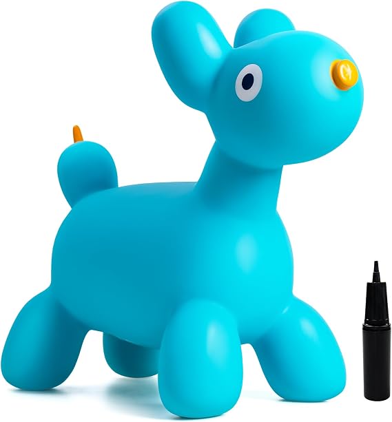U&C Planet Bouncy Dog Animal Hopper for Kids, Garden Games for Boys