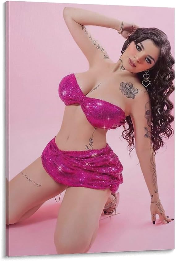 HBHCLXN Karely Ruiz Sexy Model Hot Girl Poster Bikini Poster Canvas Wall Art Posters For Room Aesthetic And Decor Poster For Living Room Bedroom Office Decor 20x30inch(50x75cm)