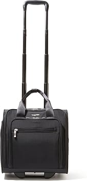 Baggallini 2 Wheel Underseater Carry-On - Lightweight Travel Weekender Luggage