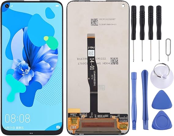 CHENYAN OEM LCD Screen for Huawei Nova 5i with Digitizer Full Assembly (Black)