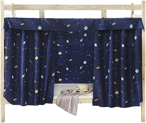 IPENNY Dormitory Bunk Bed Curtains Dustproof Ventilation Blackout Cloth Mosquito Nets Shading Nets Bed Single Bed Tent Curtain Bed Canopy College Students Dorm Sleep Privacy Curtain