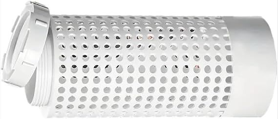 StarRing 1/2 pcs Worm Composter Ventilated In ground Worm Farm Composter 12x6x6 inches 110mm Round Food Waste Worm Composting Bin for Small Gardens, Flower Pots & Raised Beds,Yard (1PCS)