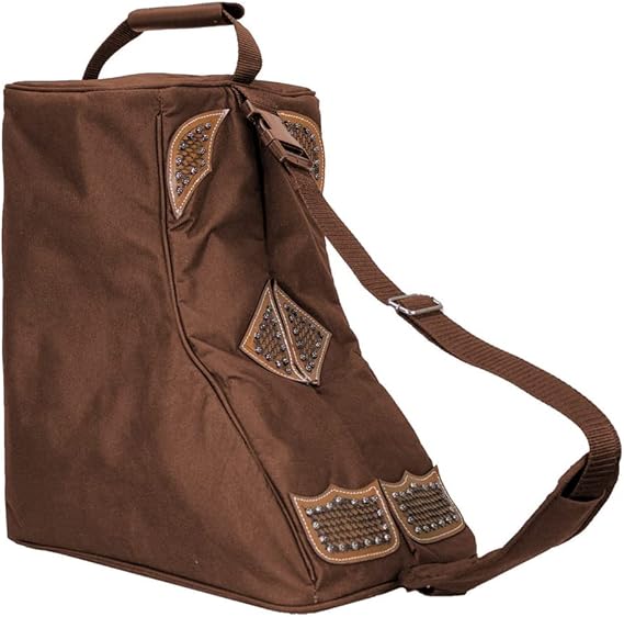 Durango Triple Layer Padded Western Boot Carry Bag (Brown)
