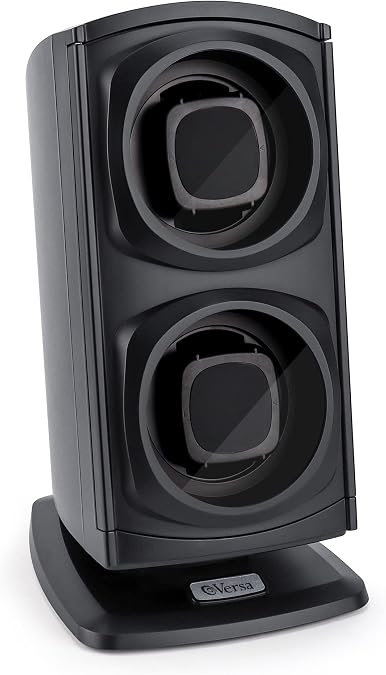 Watch Winder, Double Watch Winders for Automatic Watches, Watch Winder for Rolexs by Versa - Japanese Motor - No Magnetization