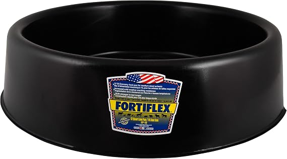 Fortiflex Round Plastic Pan Feeder