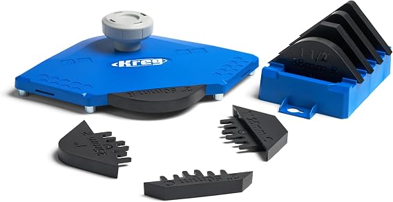 Kreg PRS1000 Corner Routing Guide Set - Corner Routing Guide - Use with Any Trim or Handheld Router, or Router Table Woodworking Tool - Holiday Home Improvement Gifts for Him