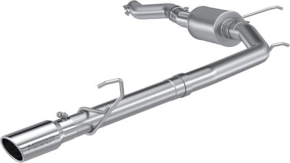 MBRP 2022+ Ford Maverick Aluminized Steel 4in OD Tip Single Side Exit 3in Cat Back Exhaust
