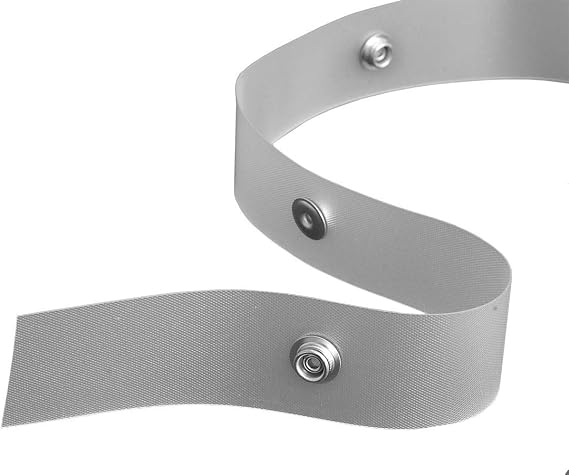 RV Designer A114, Window Covering Hardware, Snap Tape for Drapes 72 Inch , Gray