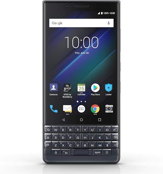 BlackBerry KEY2 LE Unlocked Android Smartphone (AT&T, T-Mobile, Verizon), 64GB, 13MP Rear Dual Camera, Android 8.1 Oreo  - Slate