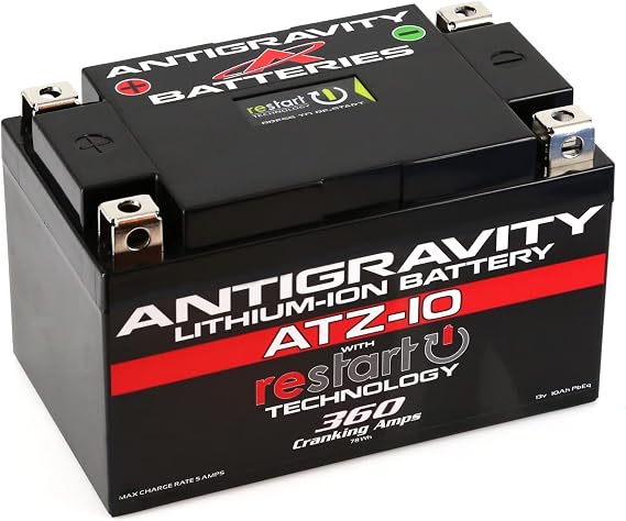 Antigravity ATZ10 YTZ10S YTZ12 YTZ14 YTX9 Lithium Motorcycle Battery