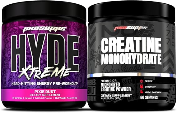 ProSupps Hyde Xtreme Pre-Workout & Creatine 300 Bundle