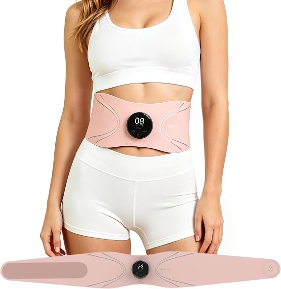 Megelin Multi-Function Therapy Belt at Home, Pink