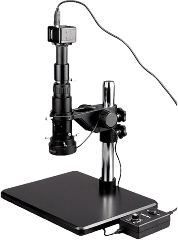 AmScope H800-M Digital Monocular Inspection Microscope, 5.0X Zoom