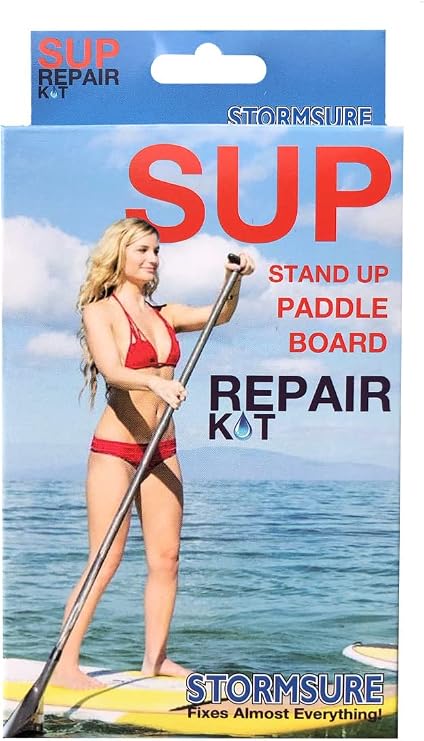 Stormsure SUP - Stand Up Paddleboard Repair Kit. Waterproof, Durable, Flexible and Pressure-Proof Repairs for Paddleboards