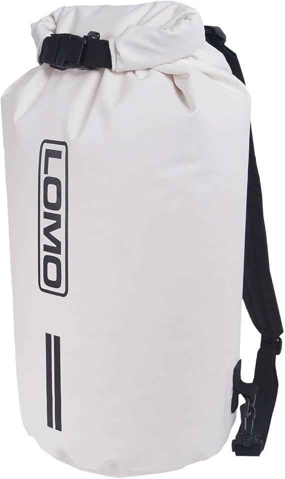 Lomo 20L Rucksack Dry Bag Waterproof Dry Roll Top Bag- White