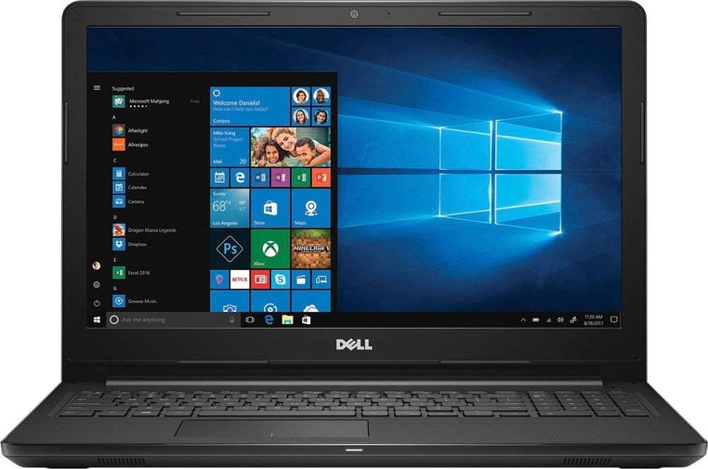 dell Inspiron 15 3000 15.6 Touchscreen Laptop, Latest Intel Core i3-7100U with 2.4GHz, 6 GB DDR4 RAM, 1 TB HDD, HDMI, Bluetooth, Webcam, MaxxAudio Pro - Win 10