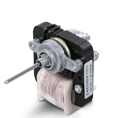 CROSSDESIGN Evaporator Fan Motor for Refrigerator 240369701 Compatible with FrigidaireKenmoreFit WestinghouseGibson, CrosleyFit ElectroluxUni